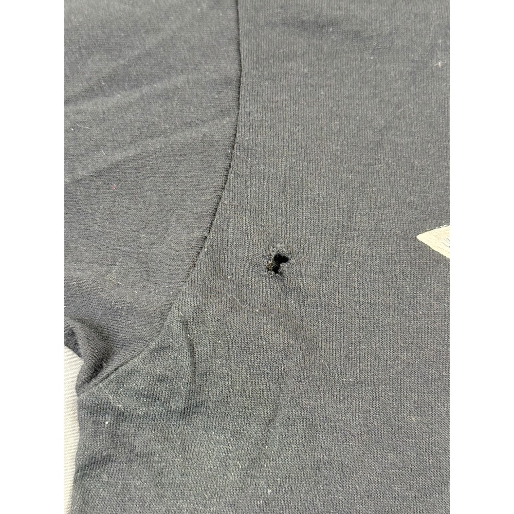 Vintage‎ 1989 Bon Jovi Tour Shirt Screen Stars XL Black Skull Graphic Rock Tee - Picture 6 of 13